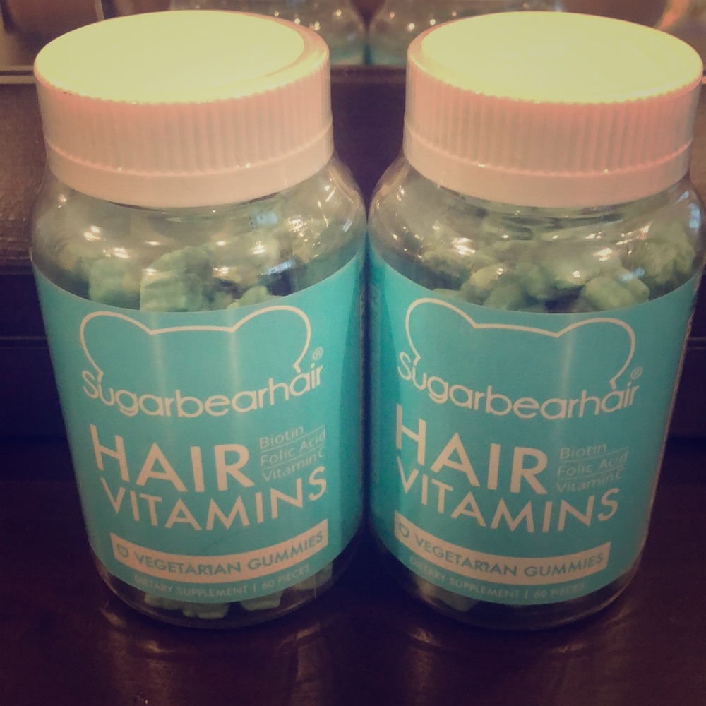 2x SEALED Sugar Bear Hair Vitamins